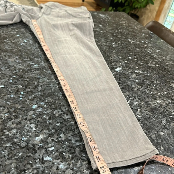 Style & Co Boyfriend Jeans Womens Stretch Floral - Picture 11 of 13